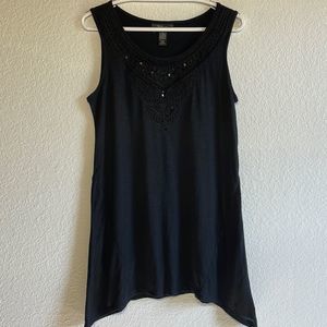 NWT Style & Co. black sleeveless blouse shirt top, medium